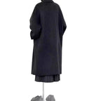 Women's Oversized Long Wool Blend Coat – additional view 5