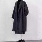 Women's Oversized Long Wool Blend Coat – additional view 4