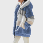 Harper faux fur hooded puffer jacket