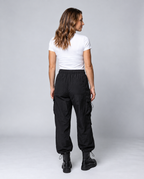 Women's Balloon Leg Cargo Pants – back view