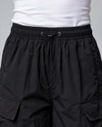 Women's Balloon Leg Cargo Pants – close-up detail