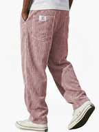 Marcus retro corduroy straight-leg pants by Cole & May - color option