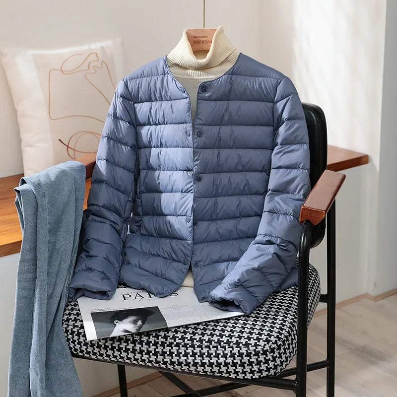 Novalee – Quilted Lightweight Jacket | Snap Front for Spring & Fall