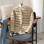 Novalee – Quilted Lightweight Jacket | Snap Front for Spring & Fall