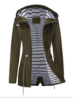 Quinn Long Waterproof Rain Jacket – additional view 2