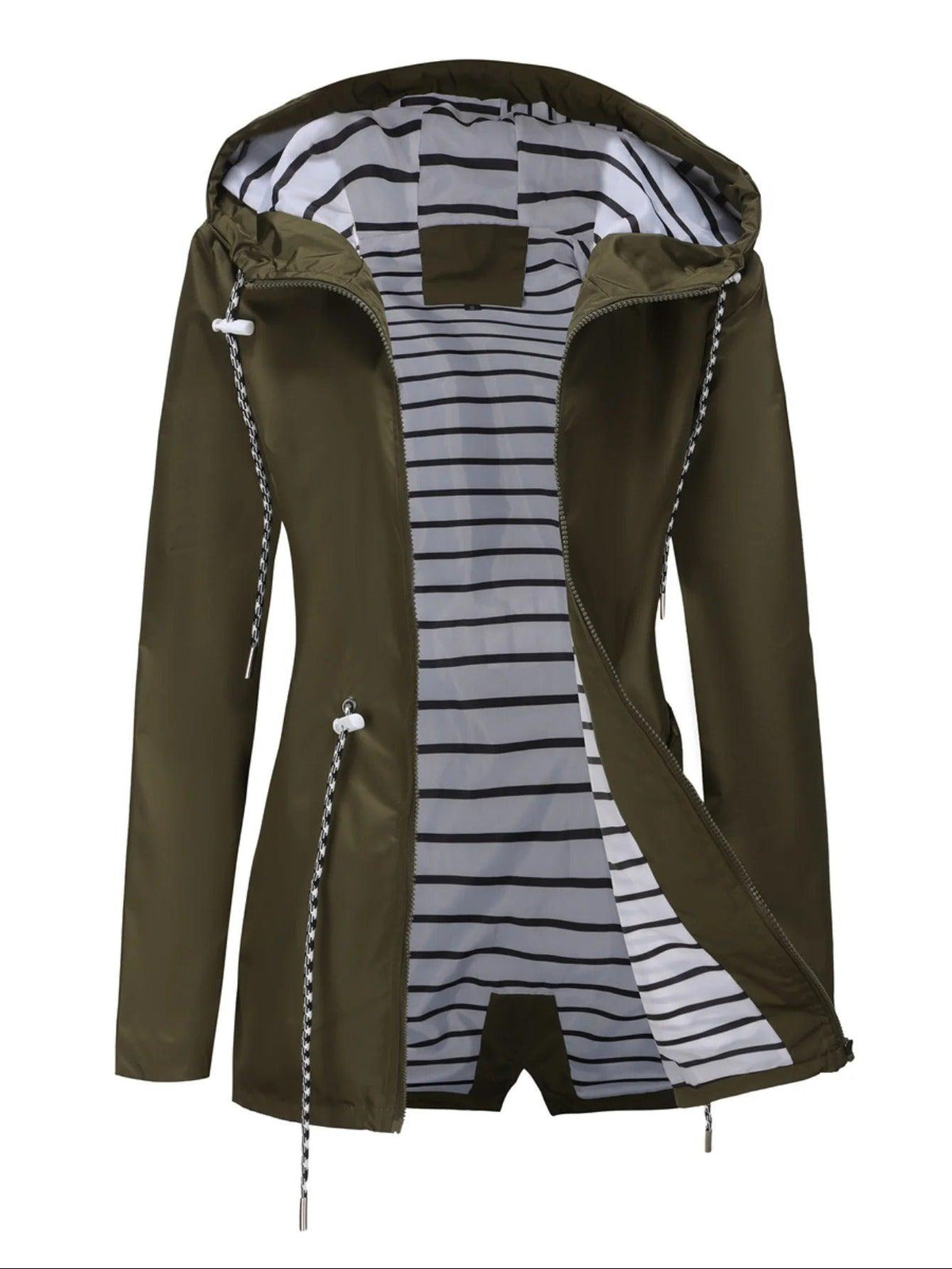 Quinn Long Waterproof Rain Jacket – additional view 2