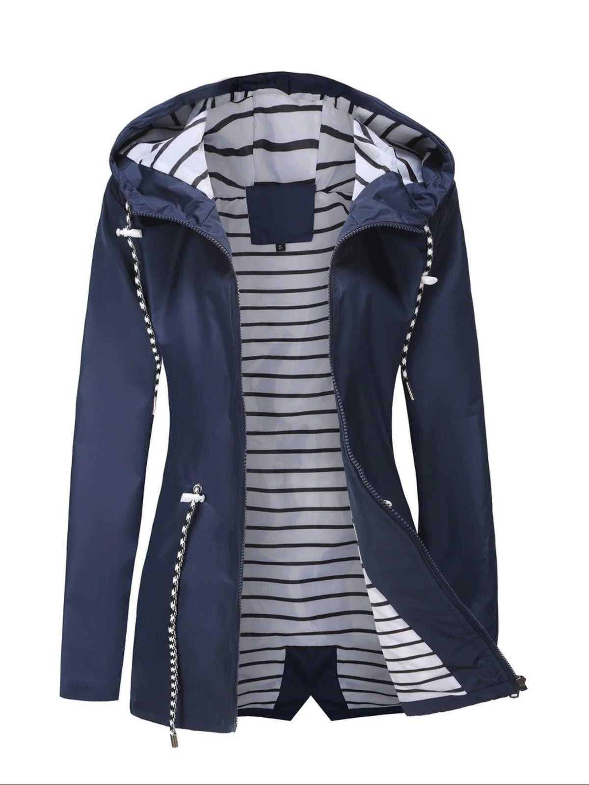 Quinn Long Waterproof Rain Jacket – additional view 3