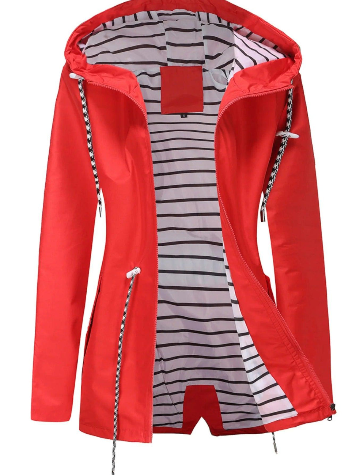 Quinn Long Waterproof Rain Jacket – additional view 4