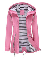 Quinn Long Waterproof Rain Jacket – additional view 5