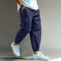 Gordon Relaxed Fit Cargo Pants in Navy Blue